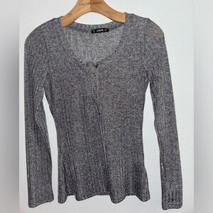 Grey Shein long sleeve
